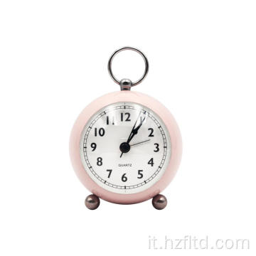 Bed Iron Copper Desktop Alarm Alarm Descy Desc Promotional Desc e Table Metal Nordic Style Clock